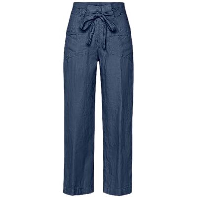 Brax Damen Style Maine Pure Linen Hose, Indigo, 27W / 30L EU Brax Damen Style Maine Pure Linen Hose, Indigo, 27W / 30L EU