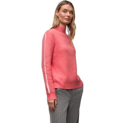 Street One Pullover mit Tape-Details Striking Coral Mel. 46 Street One Pullover mit Tape-Details Striking Coral Mel. 46