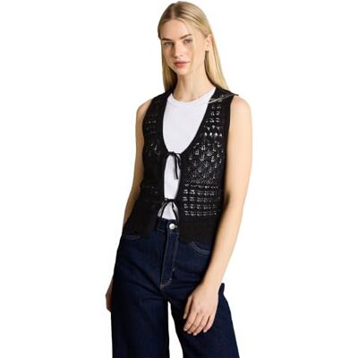 TOM TAILOR Denim Damen Pullunder Cardigan TOM TAILOR Denim Damen Pullunder Cardigan