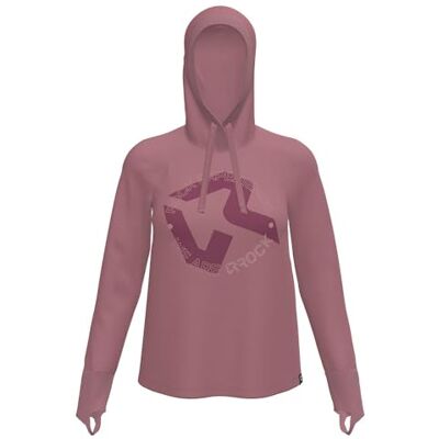 Rock Experience Damen Precipizio Hoodie Woman Outdoor-Sweatshirt, Ziegelrot, S EU Rock Experience Damen Precipizio Hoodie Woman Outdoor-Sweatshirt, Ziegelrot, S EU