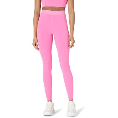 Amazon Damen Active FormFlex Anschmiegsame lange Yoga-Leggings mit breitem elastischem Bund, hoher Taille und Beininnenlänge von 69,9cm, Flamingo Rosa, XL Amazon Damen Active FormFlex Anschmiegsame lange Yoga-Leggings mit breitem elastischem Bund, hoher Taille und Beininnenlänge von 69,9cm, Flamingo Rosa, XL