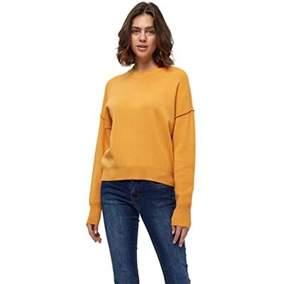 Desires Damen Gabi Pullover, Gold/Aprikosengelb, S Desires Damen Gabi Pullover, Gold/Aprikosengelb, S