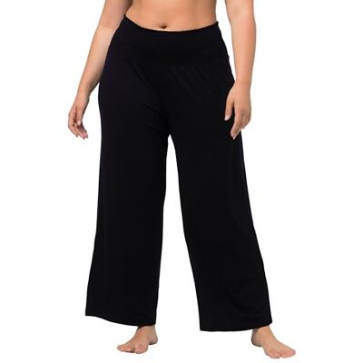 Ulla Popken Damen Schlupfhose Große Größen, Plus Size, Marlenehose, weites Bein Ulla Popken Damen Schlupfhose Große Größen, Plus Size, Marlenehose, weites Bein
