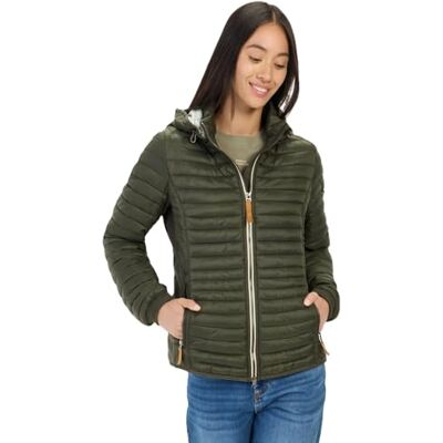 camel active Damen Leichte Steppjacke I Winddicht und wasserarbweisend Waldgrün, womenswear-36 camel active Damen Leichte Steppjacke I Winddicht und wasserarbweisend Waldgrün, womenswear-36