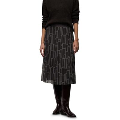 Street One Damen Mesh Plissée Rock mit Print Street One Damen Mesh Plissée Rock mit Print
