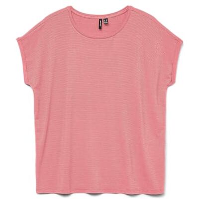 VERO MODA Vmlava Glitter Ss Top Stripe JRS Noos VERO MODA Vmlava Glitter Ss Top Stripe JRS Noos