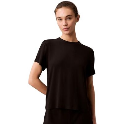 Calvin Klein Ultra Weiches Modal Damen Lounge T-Shirt - T-Shirt Calvin Klein Ultra Weiches Modal Damen Lounge T-Shirt - T-Shirt