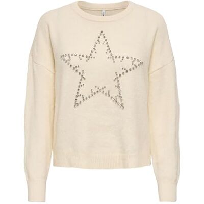 ONLY Onlrenata Ls O-Neck Bling KNT ONLY Onlrenata Ls O-Neck Bling KNT