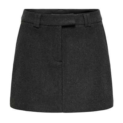 ONLY Onlmaika Mw Short Skirt PNT Ox ONLY Onlmaika Mw Short Skirt PNT Ox