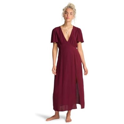 Billabong Damen Jet Set Robe décontractée, Cranberry, S Billabong Damen Jet Set Robe décontractée, Cranberry, S