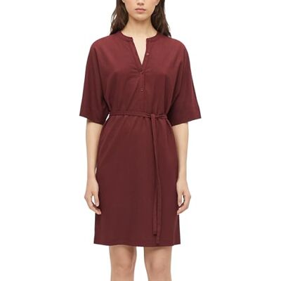 S. Oliver Strukturiertes Jersey-Kleid mit Gürtel und Knopfleiste S. Oliver Strukturiertes Jersey-Kleid mit Gürtel und Knopfleiste