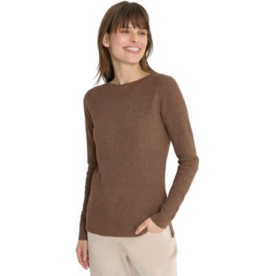 Cecil Strukturpullover Light Macchiato Brown Melange M Cecil Strukturpullover Light Macchiato Brown Melange M