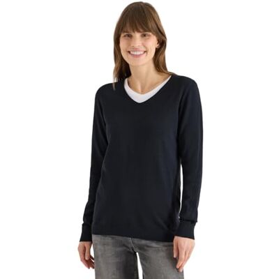 Cecil Basic Pullover universal Blue XS Cecil Basic Pullover universal Blue XS