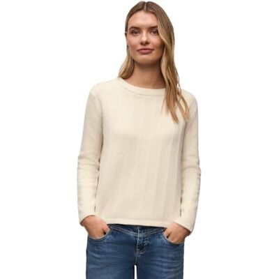 Street One Strukturpullover Soft beige 44 Street One Strukturpullover Soft beige 44