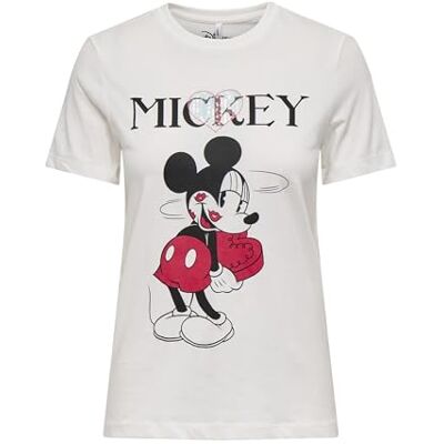 ONLY Onlmickey Life Reg S/S Valentine Lux JRS ONLY Onlmickey Life Reg S/S Valentine Lux JRS