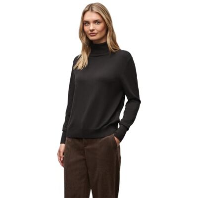Street One Rollkragen Pullover Darkest Brown 34 Street One Rollkragen Pullover Darkest Brown 34