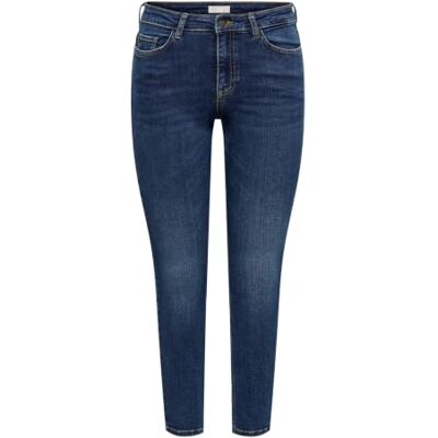 JDY Damen fina Mw Skinny Ankle JNS Dark Bl Noos, Dark Blue Denim, S / 32L EU JDY Damen fina Mw Skinny Ankle JNS Dark Bl Noos, Dark Blue Denim, S / 32L EU