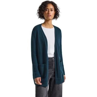 Street One Offener Cardigan Tide Blue Mel. 40 Street One Offener Cardigan Tide Blue Mel. 40