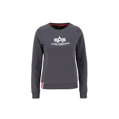 Alpha New Basic Sweater Wmn Sweatshirt für Damen Vintage Grey Alpha New Basic Sweater Wmn Sweatshirt für Damen Vintage Grey