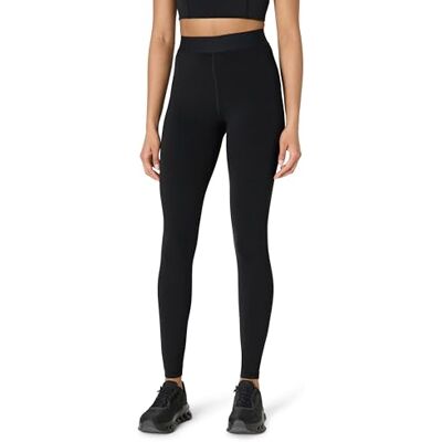 Amazon Damen Active FormFlex Anschmiegsame lange Yoga-Leggings mit breitem elastischem Bund, hoher Taille und Beininnenlänge von 69,9cm, Schwarz, L Amazon Damen Active FormFlex Anschmiegsame lange Yoga-Leggings mit breitem elastischem Bund, hoher Taille und Beininnenlänge von 69,9cm, Schwarz, L