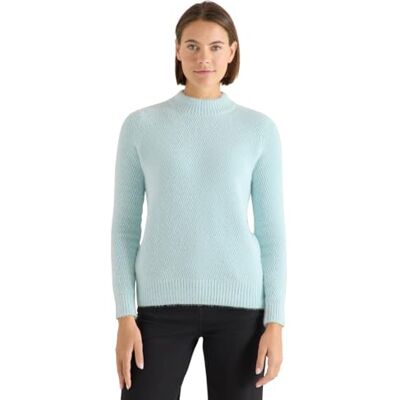 Cecil Jacquard Pullover Light Foam Blue XL Cecil Jacquard Pullover Light Foam Blue XL
