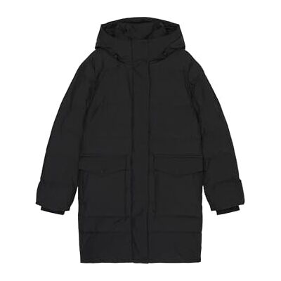 Marc O' Polo Denim Damen Mantel mit Kapuze wasserabweisend, Schwarz (Black), XL Marc O' Polo Denim Damen Mantel mit Kapuze wasserabweisend, Schwarz (Black), XL