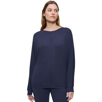 Triumph Women's Cozy Comfort Top X Sweatshirt, Blue, 42 Triumph Women's Cozy Comfort Top X Sweatshirt, Blue, 42