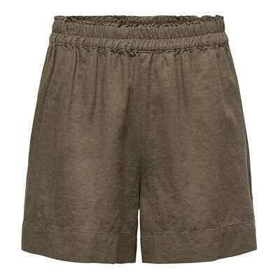 ONLY ONLTOKYO HW Linen Blend Shorts PNT NOOS ONLY ONLTOKYO HW Linen Blend Shorts PNT NOOS
