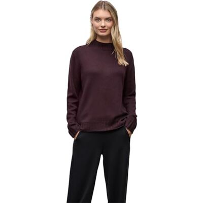 Street One Basic Turtleneck Pullover Jazz Berry 46 Street One Basic Turtleneck Pullover Jazz Berry 46