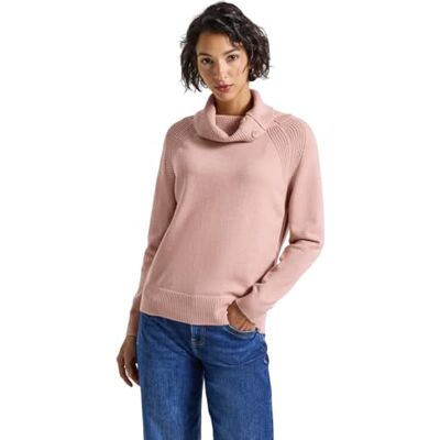 Street One Pullover mit Stehkragen Faded Rose Mel. 38 Street One Pullover mit Stehkragen Faded Rose Mel. 38