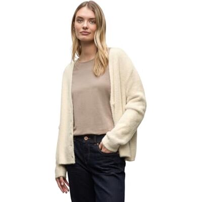 Street One Kuscheliger V-Neck Cardigan Soft beige 40 Street One Kuscheliger V-Neck Cardigan Soft beige 40