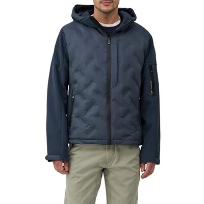 S. Oliver Hybrid-Jacke mit sportiven Details und Kapuze S. Oliver Hybrid-Jacke mit sportiven Details und Kapuze