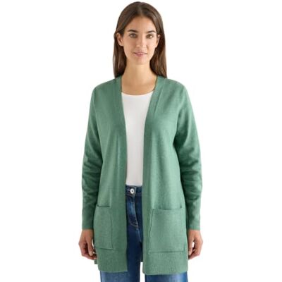 Cecil Offener Cosy Cardigan Highland Green Melange S Cecil Offener Cosy Cardigan Highland Green Melange S