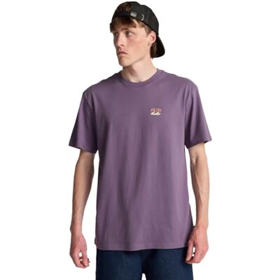 Billabong Icon Wave Ss T-Shirt, kurzärmelig, Violett Billabong Icon Wave Ss T-Shirt, kurzärmelig, Violett