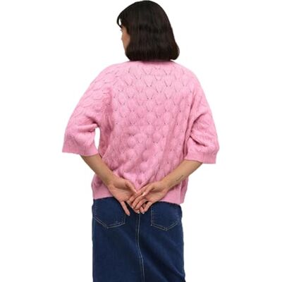 KAFFE Damen Strickpullover KAmalene Damen Strickpullover Kurzarm Rundhals Pullover Knit Pulli Herbst Winter Einfarbig Oberteile Ellenbogenlänge KAFFE Damen Strickpullover KAmalene Damen Strickpullover Kurzarm Rundhals Pullover Knit Pulli Herbst Winter Einfarbig Oberteile Ellenbogenlänge