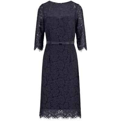 Apart Damen Spitzen Midikleid, Cocktailkleid mit Schleifengürtel, Rundhalsausschnitt, 3/4 Ärmel Formales Kleid, Florales Spitzen Etuikleid Für Hochzeitsgäste, Party & Geschäftskleidung Apart Damen Spitzen Midikleid, Cocktailkleid mit Schleifengürtel, Rundhalsausschnitt, 3/4 Ärmel Formales Kleid, Florales Spitzen Etuikleid Für Hochzeitsgäste, Party & Geschäftskleidung