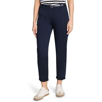 Betty Barclay Damen Chino-Hose unifarben 44, dunkelblau Betty Barclay Damen Chino-Hose unifarben 44, dunkelblau