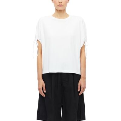 S. Oliver Damen T-Shirt – Relaxed Fit, Baumwoll-Jersey, Fledermausärmel mit Tunnelzug S. Oliver Damen T-Shirt – Relaxed Fit, Baumwoll-Jersey, Fledermausärmel mit Tunnelzug