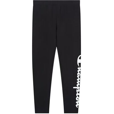 Champion Script Shop Damen Bauchfreie Leggings, Baumwoll-Lycra, Marineblau Champion Script Shop Damen Bauchfreie Leggings, Baumwoll-Lycra, Marineblau