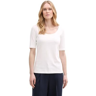 TOM TAILOR Langarmshirt mit Knopf-Details, Offwhite Navy Regular Stripe, S TOM TAILOR Langarmshirt mit Knopf-Details, Offwhite Navy Regular Stripe, S
