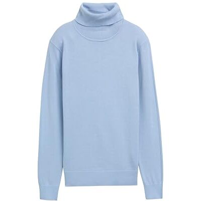 TOM TAILOR Damen 1042894 Basic Pullover mit Rollkragen, 26320 Stonington Blue, XS TOM TAILOR Damen 1042894 Basic Pullover mit Rollkragen, 26320 Stonington Blue, XS