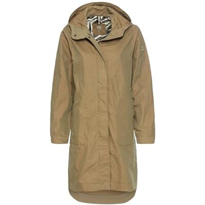 camel active Damen Langer Parka mit verstellbarer Taille Khaki, womenswear-40 camel active Damen Langer Parka mit verstellbarer Taille Khaki, womenswear-40