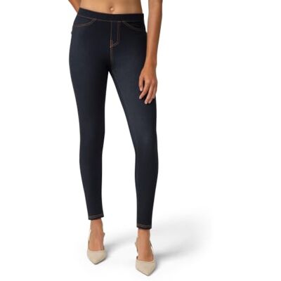 no nonsense Damen Stretch Leggings Denim, Dunkles Jeansblau, L EU no nonsense Damen Stretch Leggings Denim, Dunkles Jeansblau, L EU