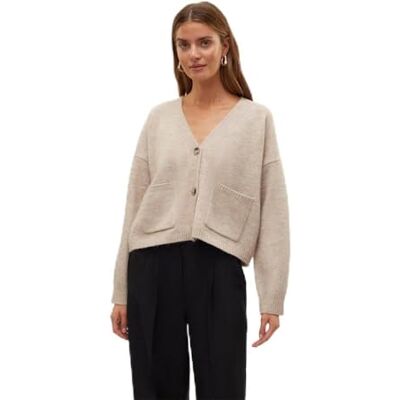 VERO MODA VMGEMMA LS V-Neck Knit Cardigan VMA NOOS VERO MODA VMGEMMA LS V-Neck Knit Cardigan VMA NOOS