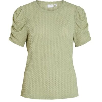 Vila Vianine S/S Puff Sleeve Top Noos Vila Vianine S/S Puff Sleeve Top Noos