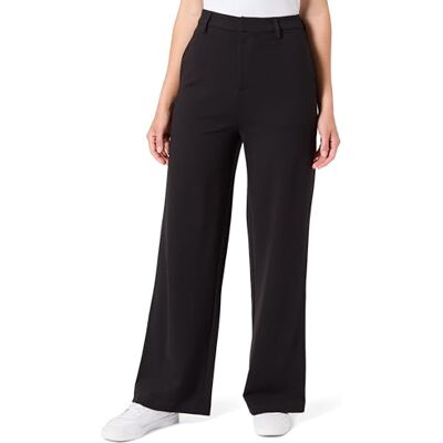 Calvin Damen Stoffhose Milano Wide Leg, Schwarz (Ck Black), XL Calvin Damen Stoffhose Milano Wide Leg, Schwarz (Ck Black), XL