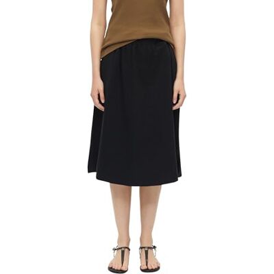 S. Oliver Damen Rock – Jersey, Midi, Relaxed Fit, Elastikbund S. Oliver Damen Rock – Jersey, Midi, Relaxed Fit, Elastikbund