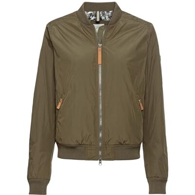 camel active Damen Blouson aus recyceltem Polyester Dunkel Khaki, womenswear-44 camel active Damen Blouson aus recyceltem Polyester Dunkel Khaki, womenswear-44