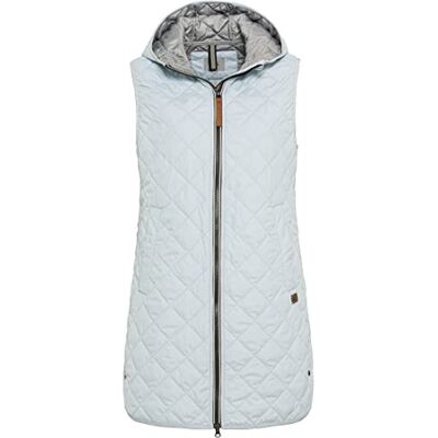 camel active Damen Steppweste aus recyceltem Polyester Hellblau, womenswear-46 camel active Damen Steppweste aus recyceltem Polyester Hellblau, womenswear-46