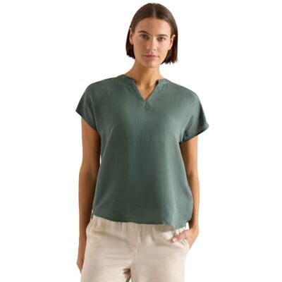 Cecil Leinenmix Bluse just Khaki S Cecil Leinenmix Bluse just Khaki S